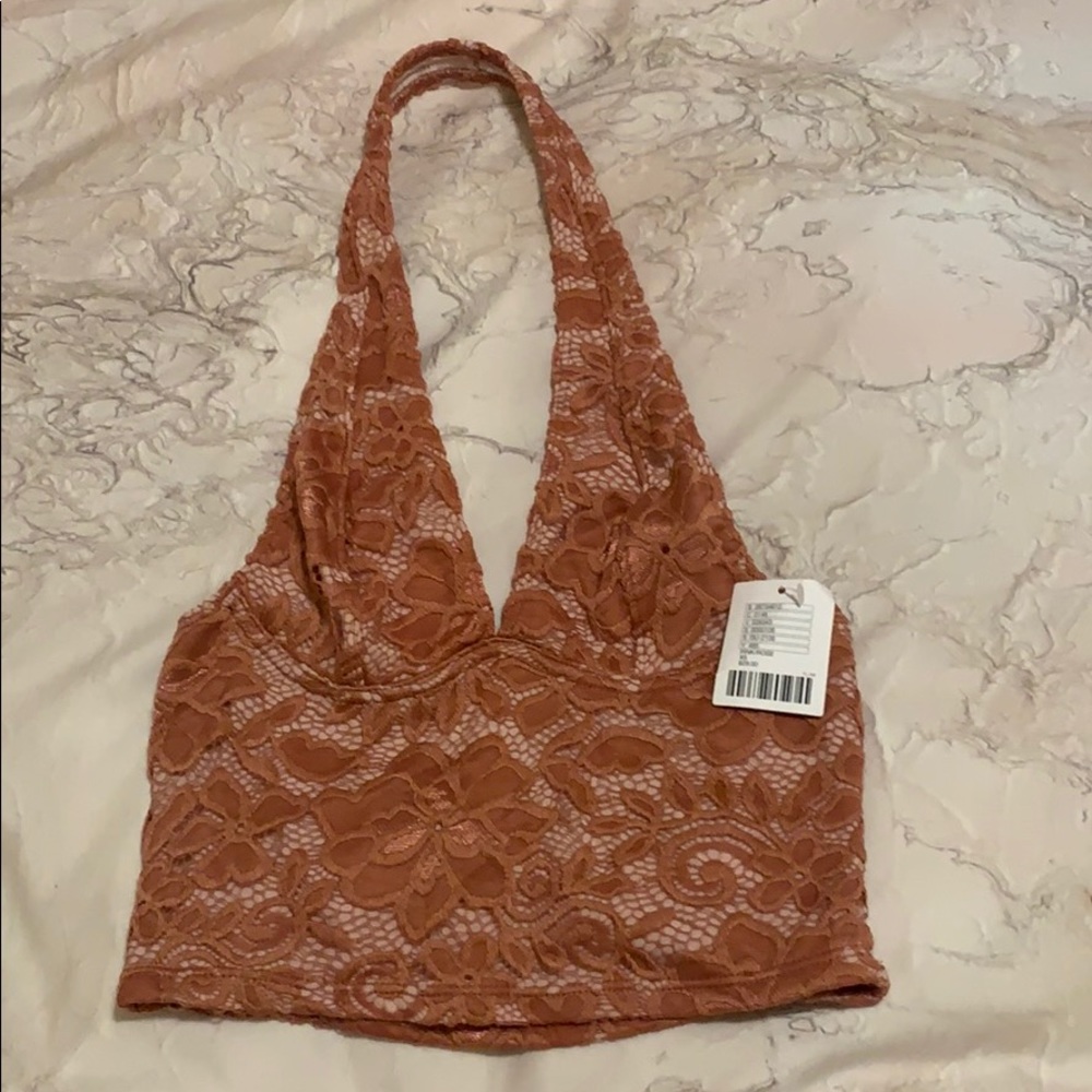 Free People Halter Bralette w Tags!